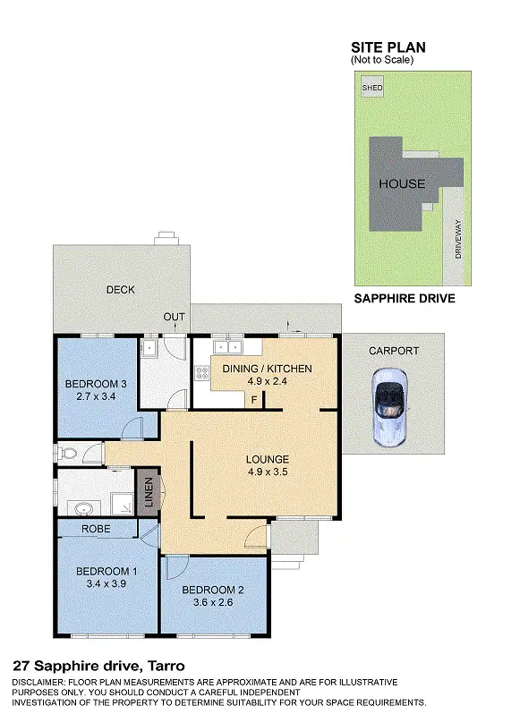 Floorplan of Homely house listing, Address available on request