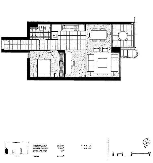Floorplan of Homely apartment listing, 211 Pacific Hwy, North Sydney NSW 2060