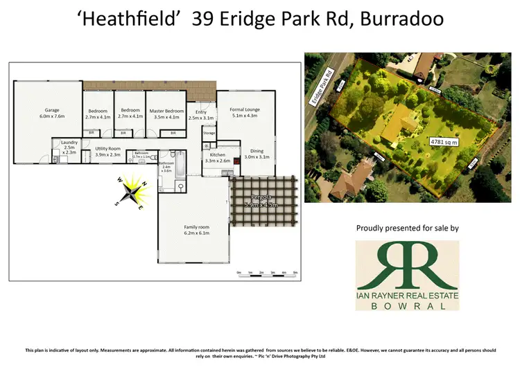 Floorplan of Homely house listing, 39 Eridge Park Rd, Burradoo NSW 2576