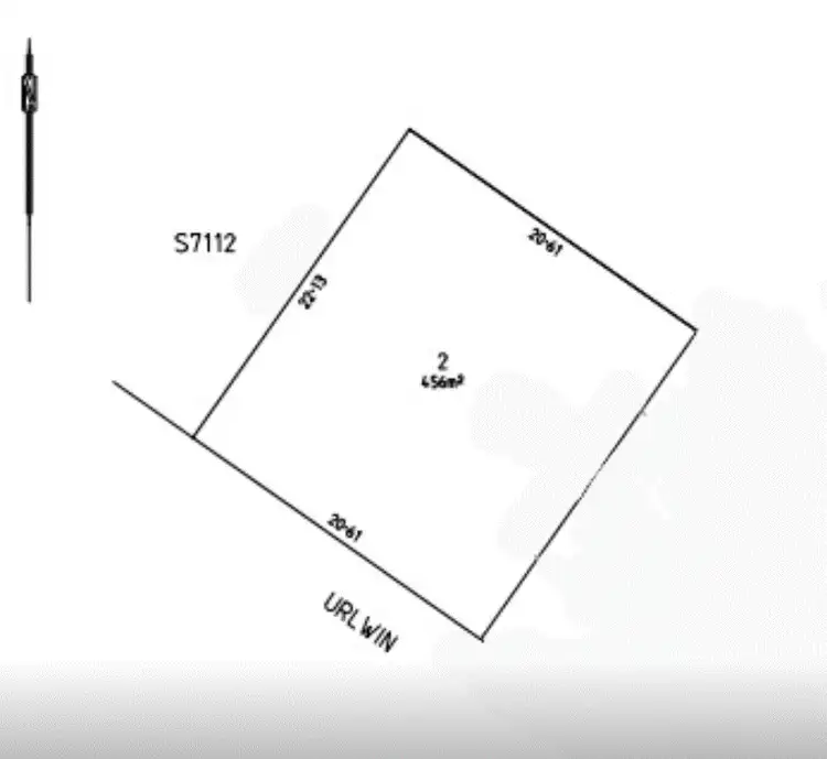 Floorplan of Homely land listing, Lot 2 Urlwin Rd, Salisbury SA 5108
