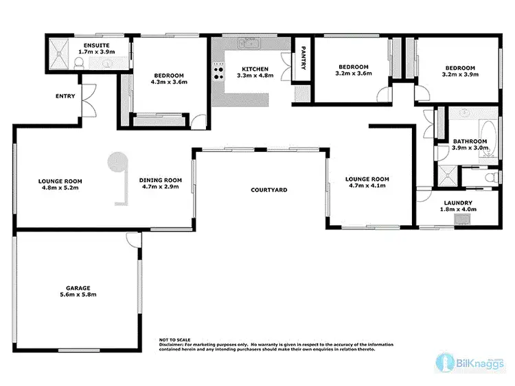 Floorplan of Homely house listing, 134 Rocky Point Rd, Fingal Bay NSW 2315