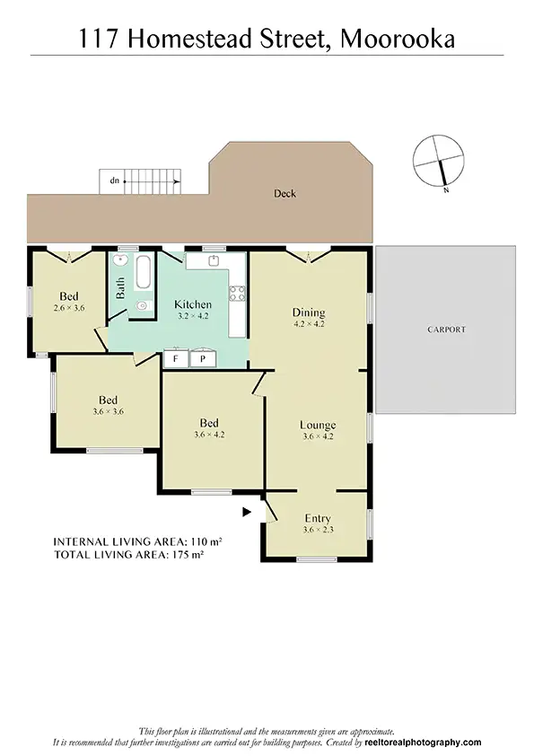 Floorplan of Homely house listing, 117 Homestead St, Moorooka QLD 4105
