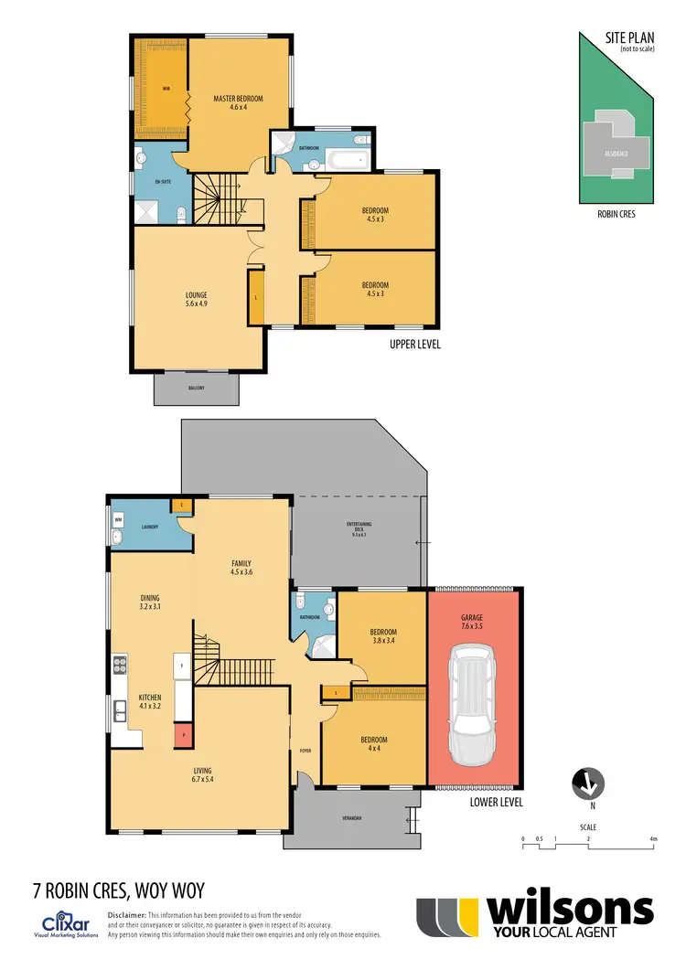 Floorplan of Homely house listing, 7 Robin Cres, Woy Woy NSW 2256