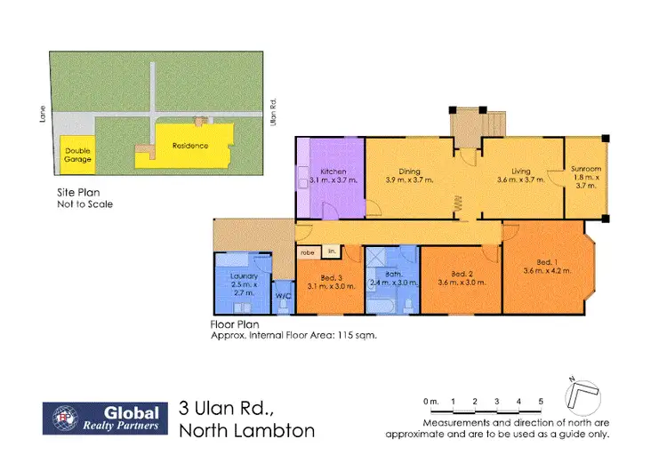 Floorplan of Homely house listing, 3 Ulan Rd, North Lambton NSW 2299
