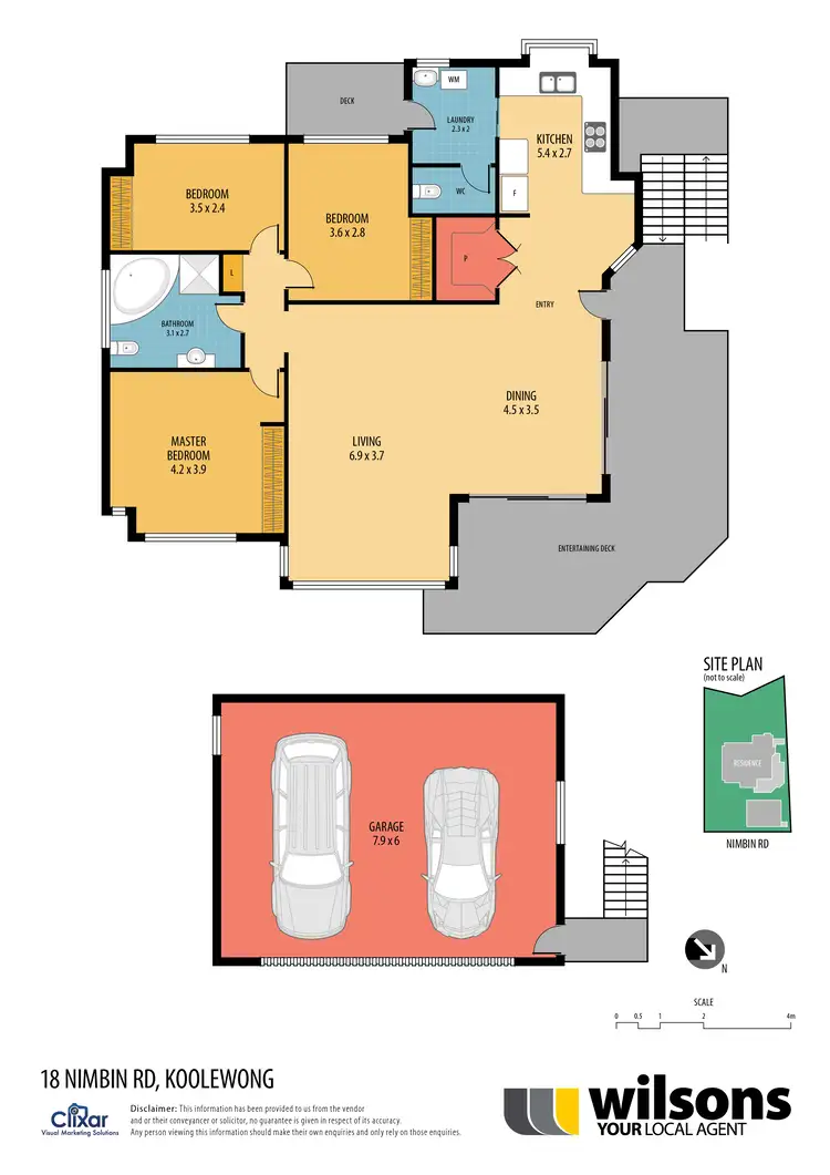 Floorplan of Homely house listing, 18 Nimbin Rd, Koolewong NSW 2256