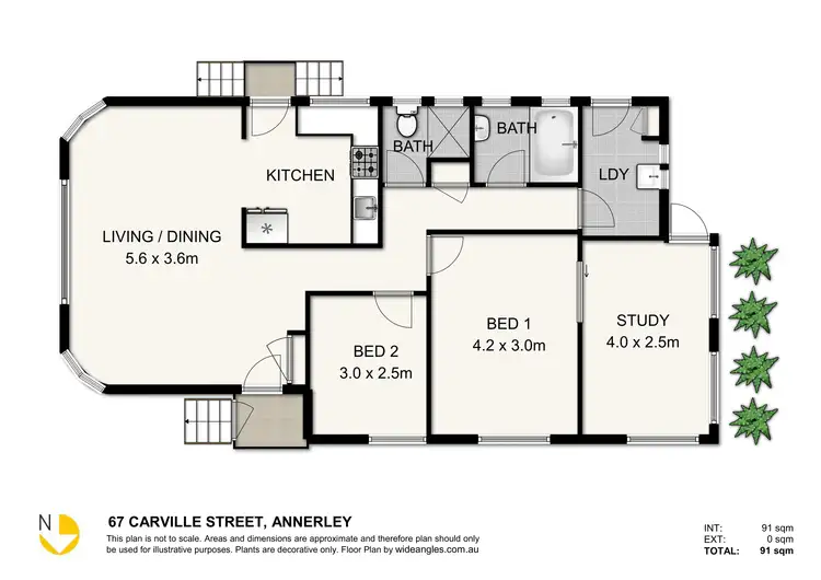 Floorplan of Homely house listing, 67 Carville St, Annerley QLD 4103