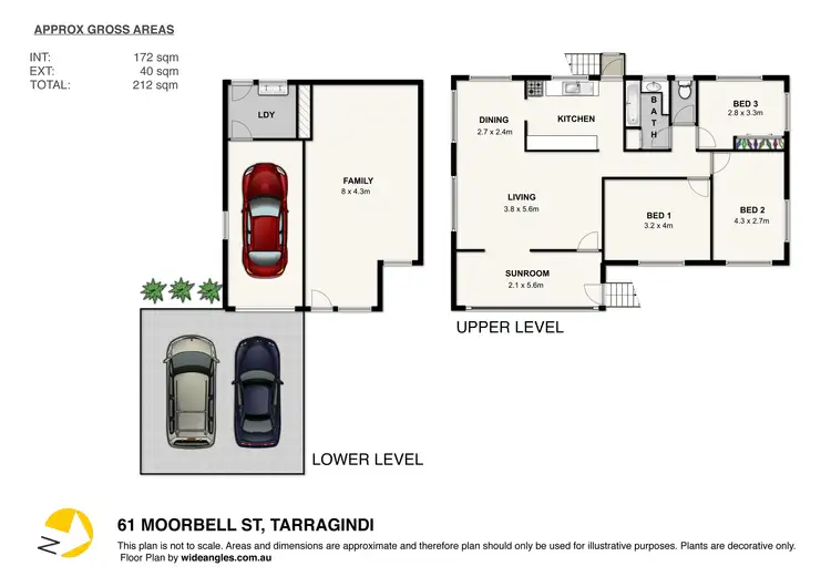 Floorplan of Homely house listing, 61 Moorbell  St, Tarragindi QLD 4121