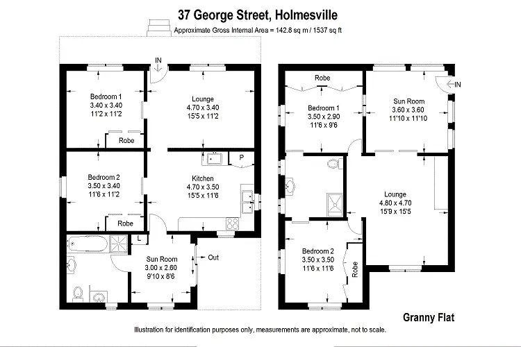 Floorplan of Homely house listing, 37 George St, Holmesville NSW 2286