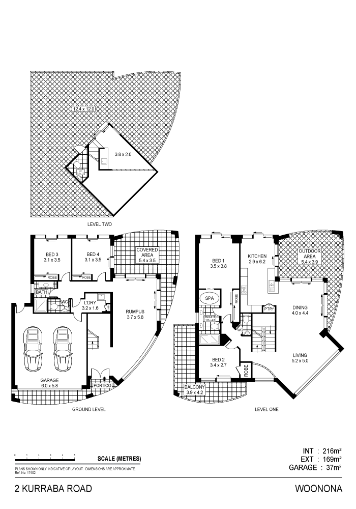 Floorplan of Homely house listing, 1/2 Kurraba Rd, Woonona NSW 2517