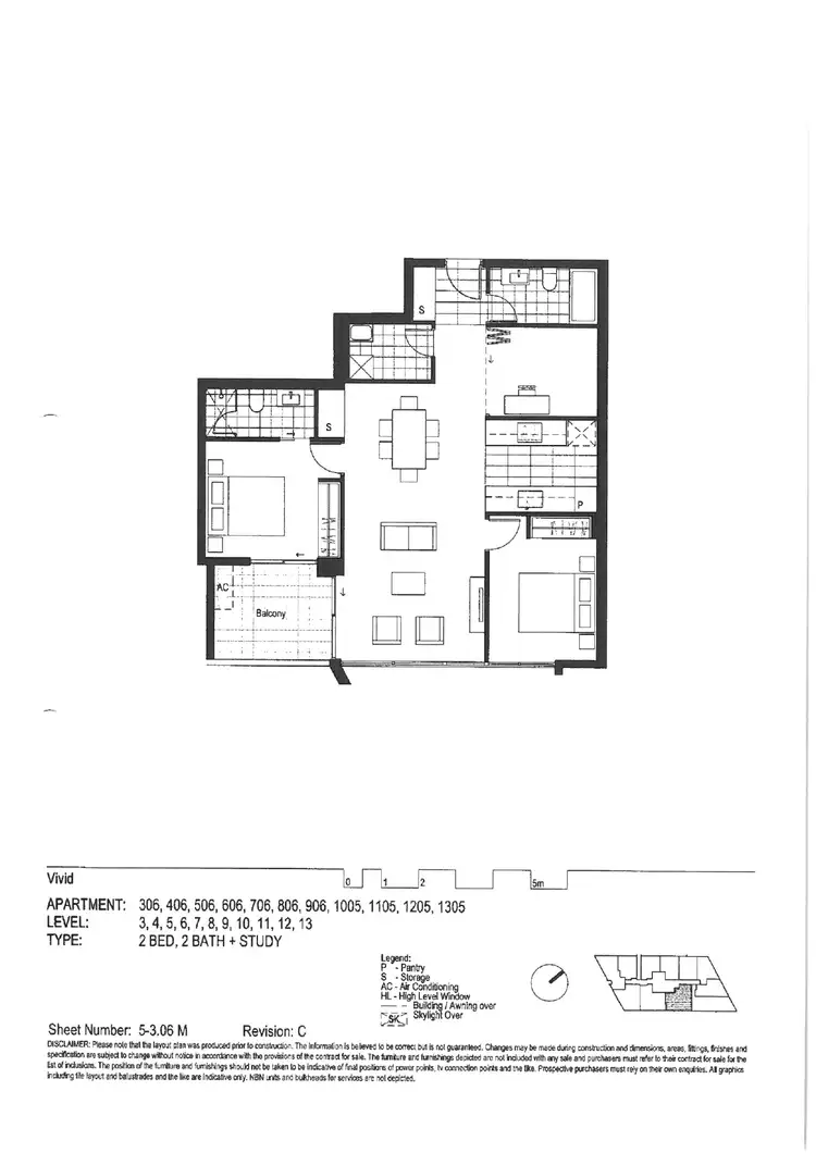 Floorplan of Homely apartment listing, 7 Magdalene Tce, Wolli Creek NSW 2205