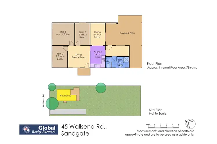 Floorplan of Homely house listing, 45 Wallsend Rd, Sandgate NSW 2304