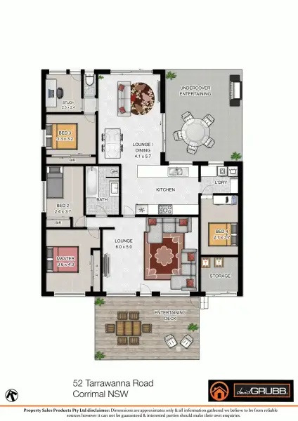 Floorplan of Homely house listing, 52 Tarrawanna Rd, Corrimal NSW 2518