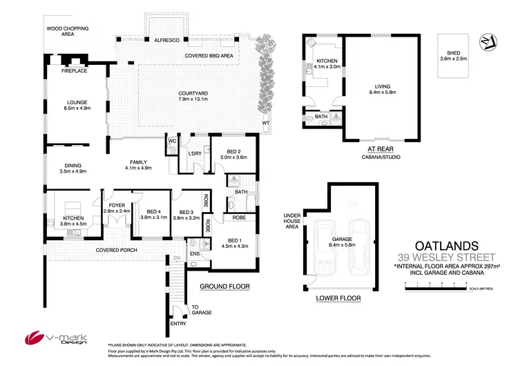 Floorplan of Homely house listing, 39 Wesley St, Oatlands NSW 2117