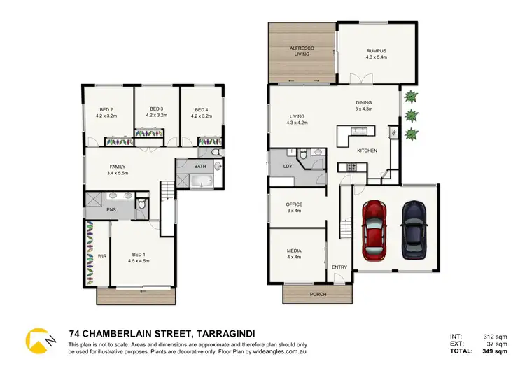 Floorplan of Homely house listing, 74 Chamberlain St, Tarragindi QLD 4121