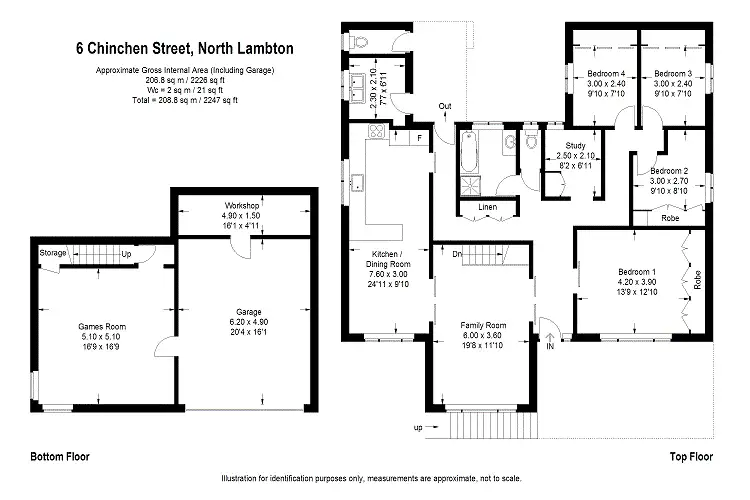 Floorplan of Homely house listing, 6 Chin Chen St, North Lambton NSW 2299