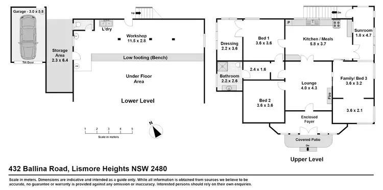 Floorplan of Homely house listing, 432 Ballina Rd, Lismore Heights NSW 2480