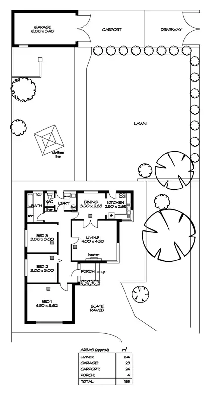 Floorplan of Homely house listing, 2 Bent St, Blair Athol SA 5084