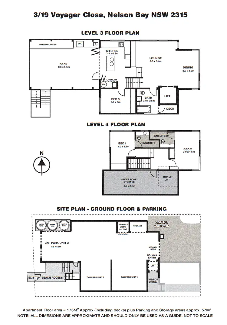 Floorplan of Homely apartment listing, 3/19 Voyager Cl, Nelson Bay NSW 2315