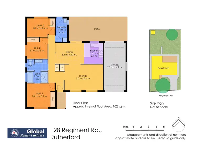 Floorplan of Homely house listing, 128 Regiment Rd, Rutherford NSW 2320