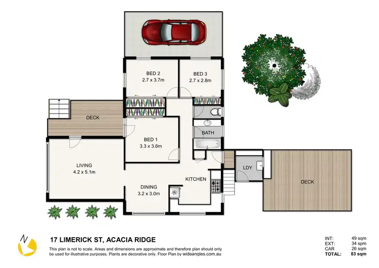 Floorplan of Homely house listing, 17 Limerick St, Acacia Ridge QLD 4110