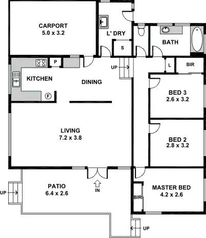 Floorplan of Homely house listing, 36 Orient Rd, Yeronga QLD 4104