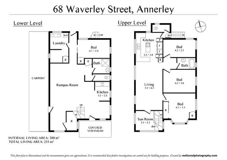 Floorplan of Homely house listing, 68 Waverley St, Annerley QLD 4103