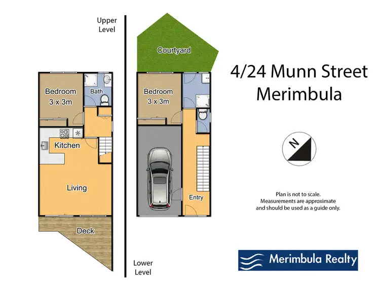 Floorplan of Homely townhouse listing, 4/24 Munn St, Merimbula NSW 2548
