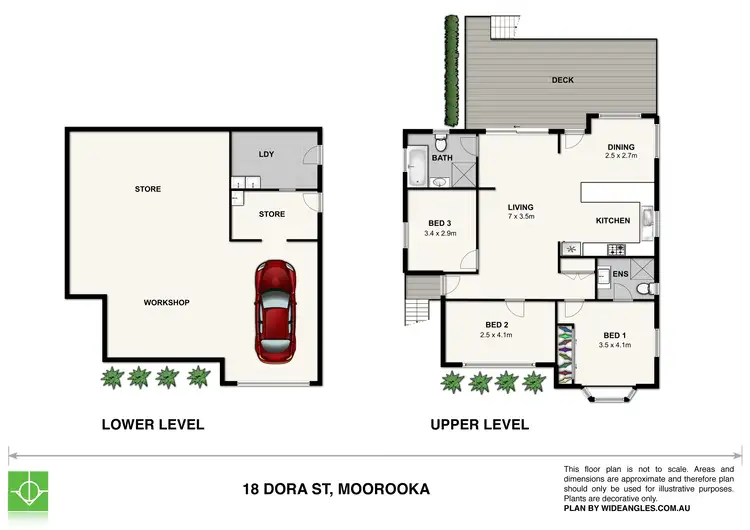Floorplan of Homely house listing, 18 Dora St, Moorooka QLD 4105