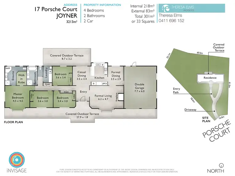 Floorplan of Homely house listing, 17 Porsche Ct, Joyner QLD 4500