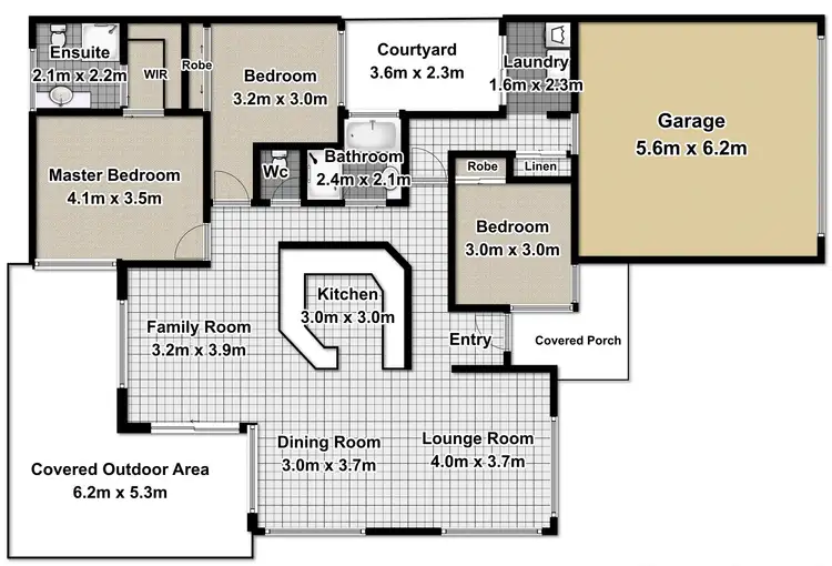Floorplan of Homely house listing, 40 Keegan Cct, Currumbin Waters QLD 4223
