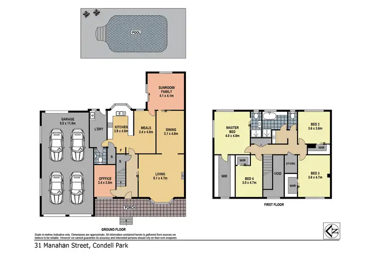 Floorplan of Homely house listing, 31 Manahan St, Condell Park NSW 2200