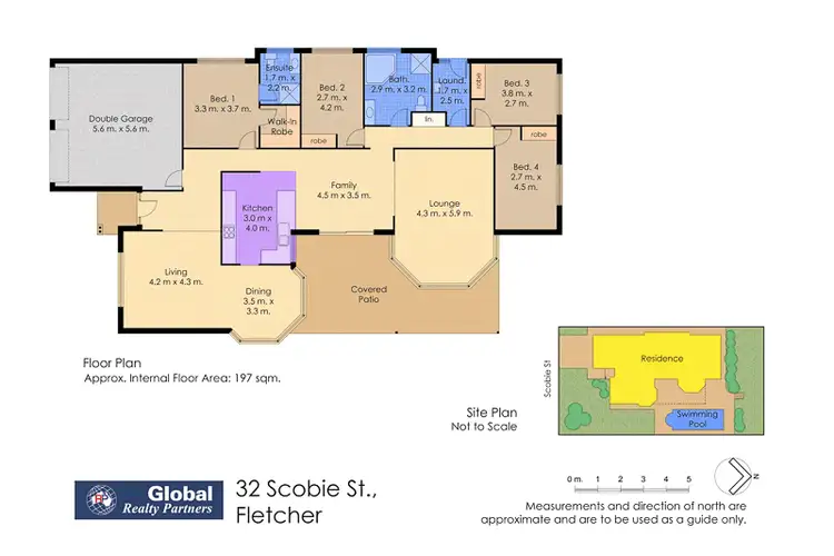 Floorplan of Homely house listing, 32 Scobie St, Fletcher NSW 2287