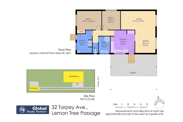 Floorplan of Homely house listing, 32 Torpey St, Lemon Tree Passage NSW 2319