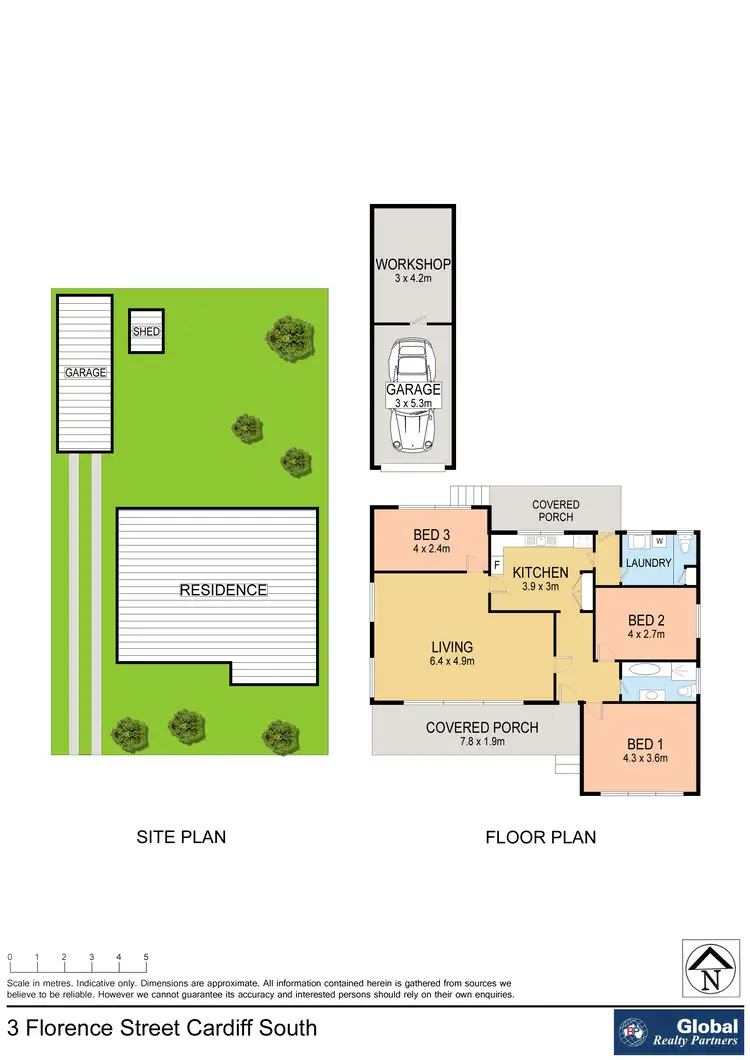 Floorplan of Homely house listing, 3 Florence St, Cardiff South NSW 2285