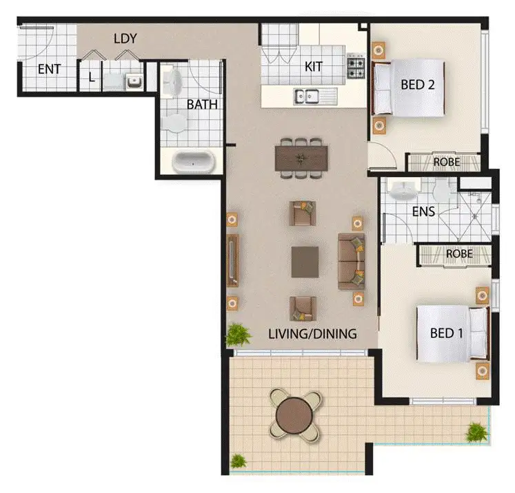 Floorplan of Homely apartment listing, 11/25 Cracknell Rd, Annerley QLD 4103