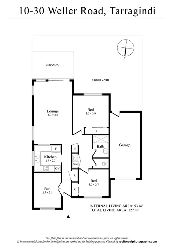 Floorplan of Homely townhouse listing, 10/30 Weller  Rd, Tarragindi QLD 4121