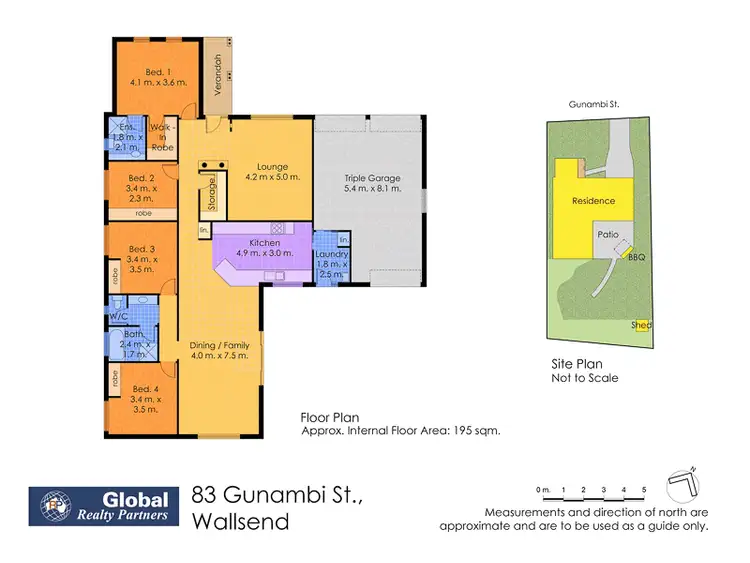 Floorplan of Homely house listing, 83 Gunambi St, Wallsend NSW 2287