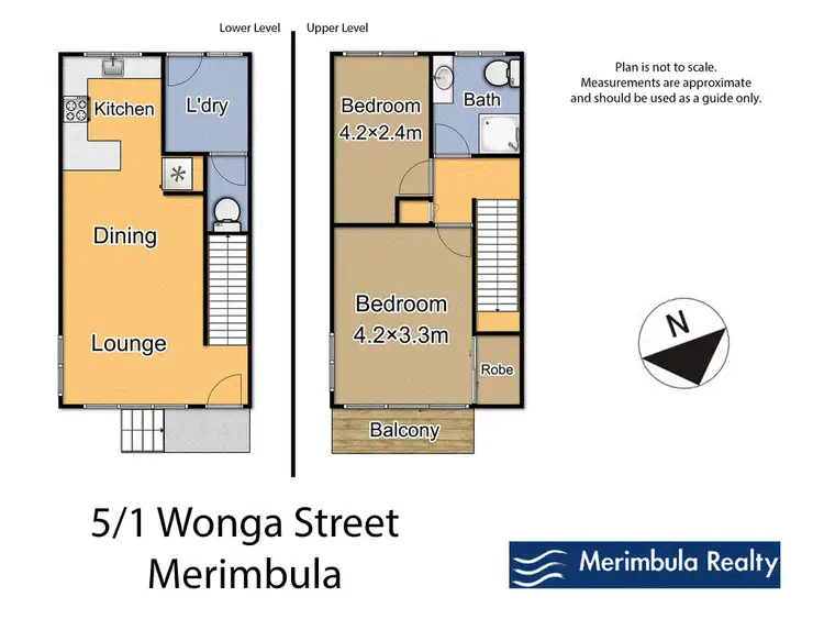 Floorplan of Homely unit listing, 5/1 Wonga St, Merimbula NSW 2548