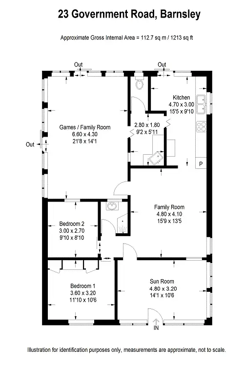 Floorplan of Homely house listing, 23 Government Rd, Barnsley NSW 2278