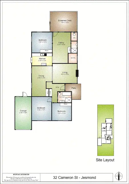 Floorplan of Homely house listing, Address available on request