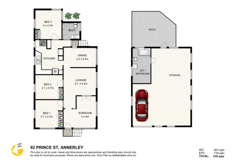 Floorplan of Homely house listing, 92 Prince St, Annerley QLD 4103