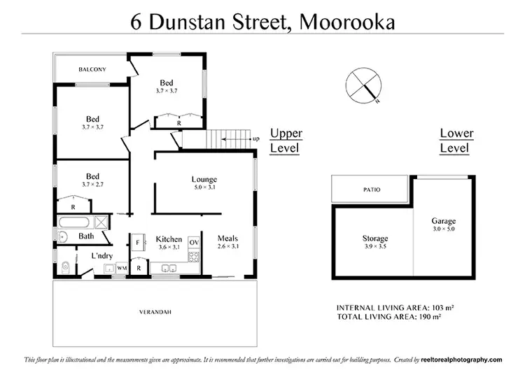Floorplan of Homely house listing, 6 Dunstan St, Moorooka QLD 4105