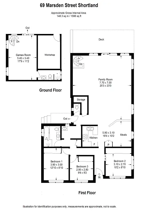 Floorplan of Homely house listing, 69 Marsden St, Shortland NSW 2307