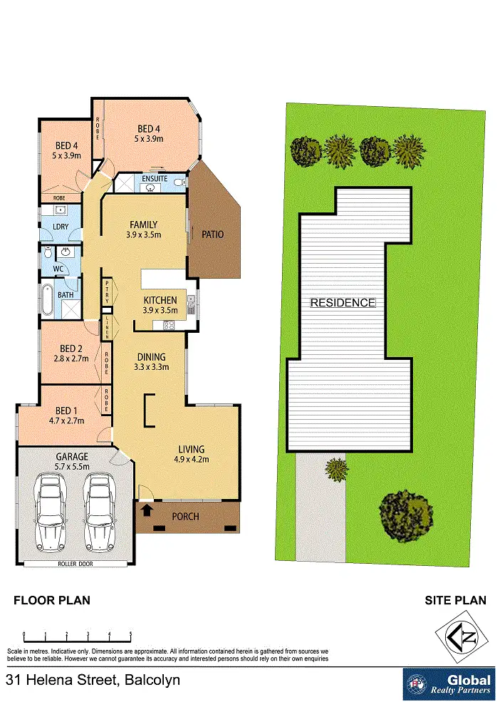 Floorplan of Homely house listing, 31 Helena St, Balcolyn NSW 2264