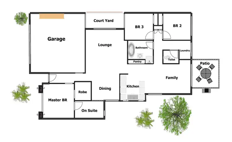 Floorplan of Homely house listing, 7 Macknish  Cres, Coopers Plains QLD 4108