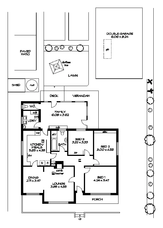 Floorplan of Homely house listing, 6 Bent St, Blair Athol SA 5084