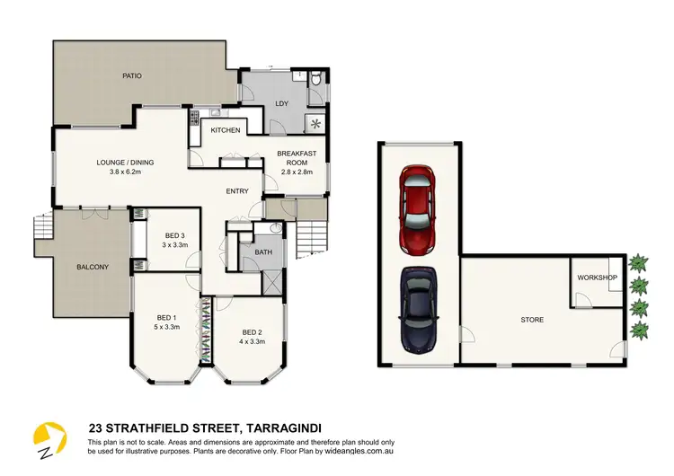 Floorplan of Homely house listing, 23 Strathfield St, Tarragindi QLD 4121