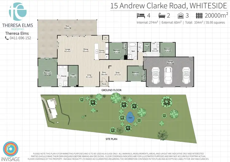 Floorplan of Homely house listing, 15 Andrew Clarke Rd, Whiteside QLD 4503