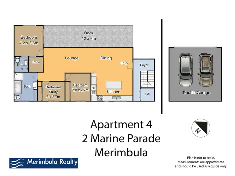 Floorplan of Homely apartment listing, 4/2 Marine Pde, Merimbula NSW 2548