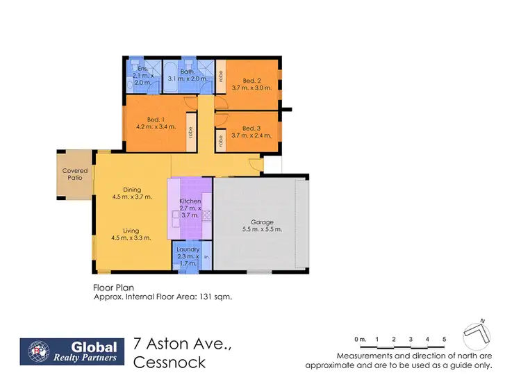 Floorplan of Homely house listing, 7 Aston Ave, Cessnock NSW 2325